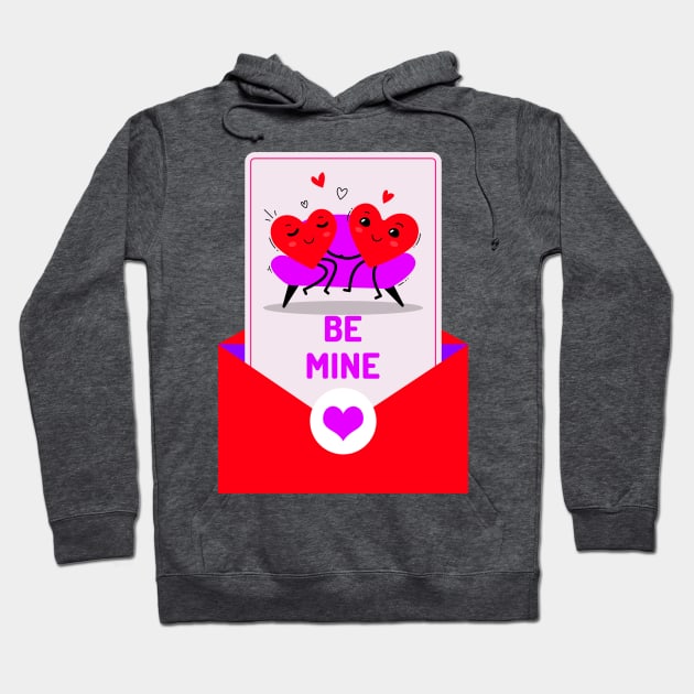 Be Mine Hoodie by TJWDraws